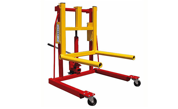 High Lift Dual Wheel Dolly - Canbuilt Mfg.