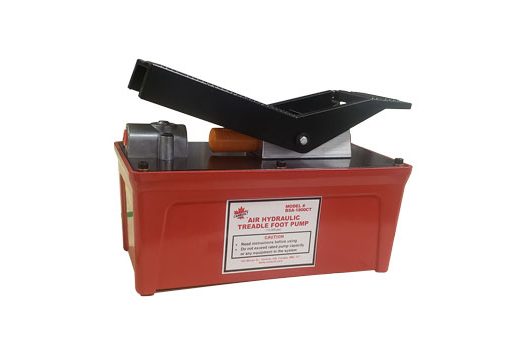 Air Hydraulic Treadle Foot Pump, Model # BSA-1800CT